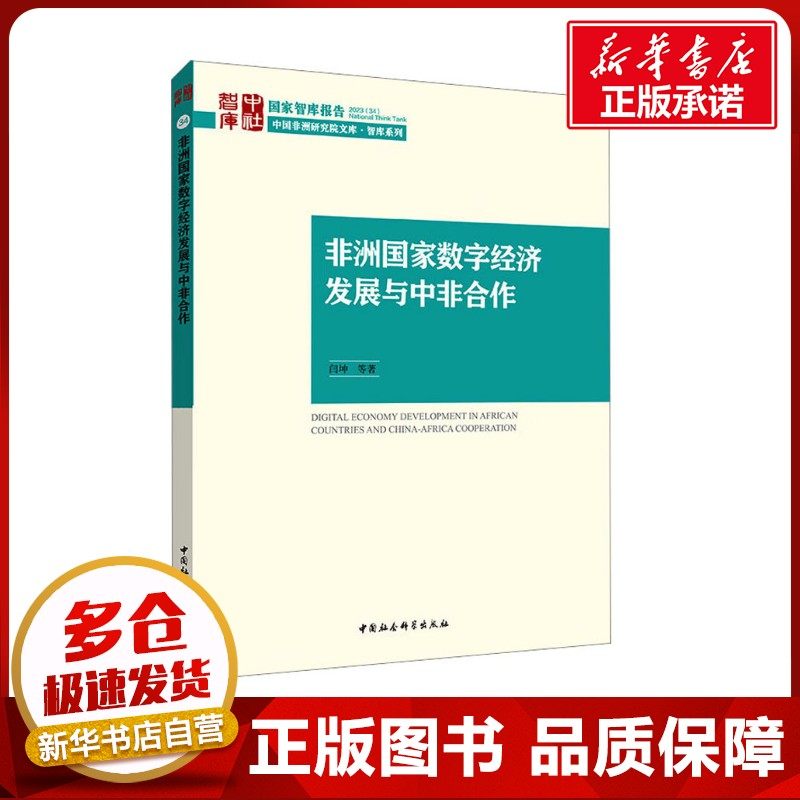 非洲国家数字经济发展与中非合作 闫坤 等 著 中国经济/中国经济史经管、励志 新华书店正版图书籍 中国社会科学出版社