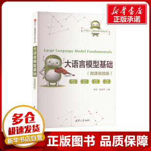 大语言模型基础(微课视频版) 周苏,杨武剑 编 大学教材大中专 新华书店正版图书籍 清华大学出版社