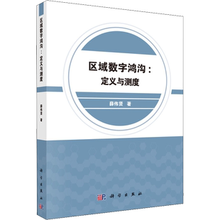 区域数字鸿沟:定义与测度 薛伟贤 著 其它科学技术经管、励志 新华书店正版图书籍 科学出版社