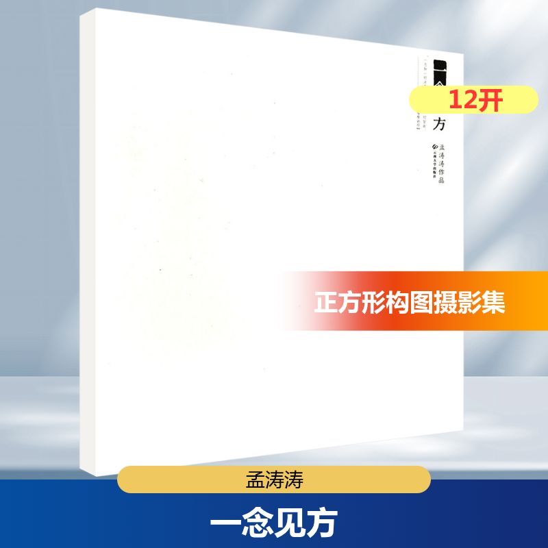 一念见方 孟涛涛 摄影艺术(新)艺术 新华书店正版图书籍 云南大学出版社