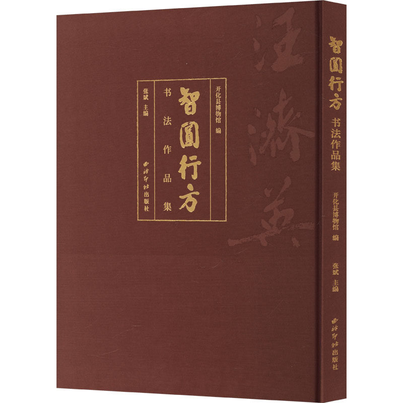 智圆行方书法作品集 开化县博物馆 编;张斌 主编 编 书法/篆刻/字帖书籍艺术 新华书店正版图书籍 西泠印社出版社