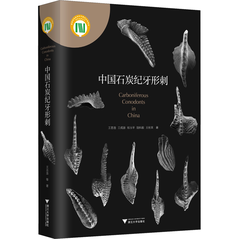 中国石炭纪牙形刺 王志浩 等 著 文物/考古专业科技 新华书店正版图书籍 浙江大学出版社