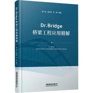 Dr.Bridge桥梁工程应用精解 杨三强,阎红霞,李猛 编 办公自动化软件（新）专业科技 新华书店正版图书籍 中国铁道出版社有限公司