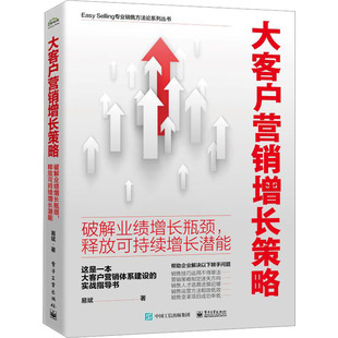 ****业绩增长瓶颈 电子工业出版 易斌 社 著 励志 广告营销经管 大客户营销增长策略 图书籍 新华书店正版 释放可持续增长潜能