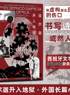 洛尔迦升入地狱 (西)卡洛斯·罗哈斯 著 黄韵颐 译 外国小说文学 新华书店正版图书籍 江苏凤凰文艺出版社
