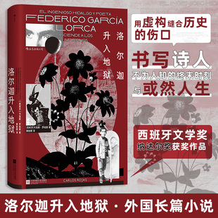 洛尔迦升入地狱 (西)卡洛斯·罗哈斯 著 黄韵颐 译 外国小说文学 新华书店正版图书籍 江苏凤凰文艺出版社