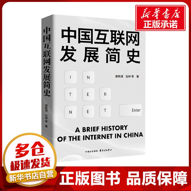 中国互联网发展简史 谢新洲等 著 其它计算机/网络书籍专业科技 新华书店正版图书籍 东方出版中心