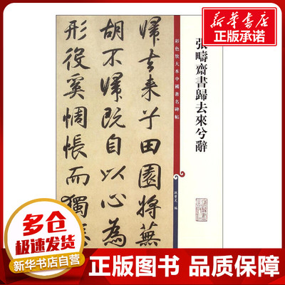 张畴斋书归去来兮辞 孙宝文 编 著 书法/篆刻/字帖书籍艺术 新华书店正版图书籍 上海辞书出版社