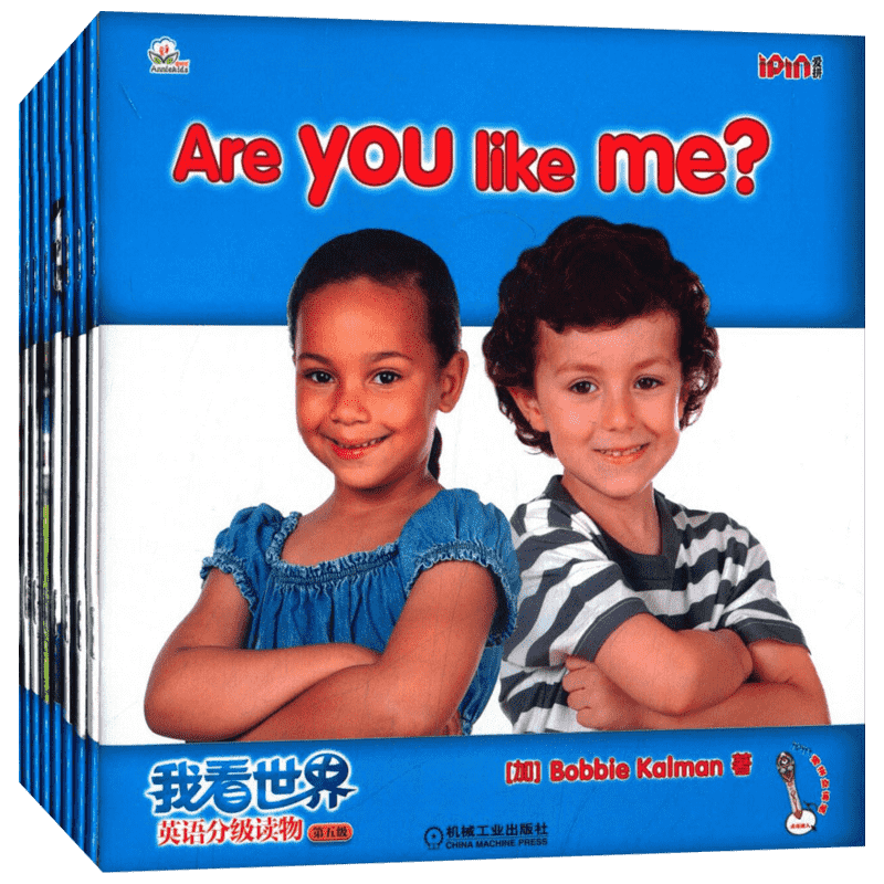 【正版】安妮花 我看世界英语分级读物5 五年级 靠前级 儿童英语少儿英语 3-6-10岁英语书亲子绘本读物英语启蒙教育早教 幼儿英语