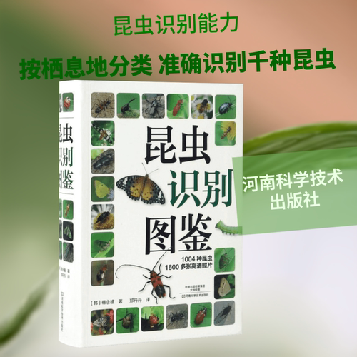 昆虫识别图鉴新华正版书