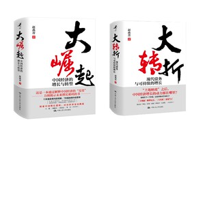 大崛起 中国经济的增长与转型+大转折：现代债务与可持续的增长2册 赵燕菁 著 中国经济/中国经济史经管、励志