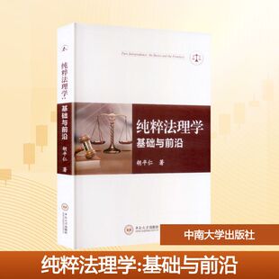 纯粹法理学:基础与前沿 胡平仁 著 著 大学教材大中专 新华书店正版图书籍 中南大学出版社