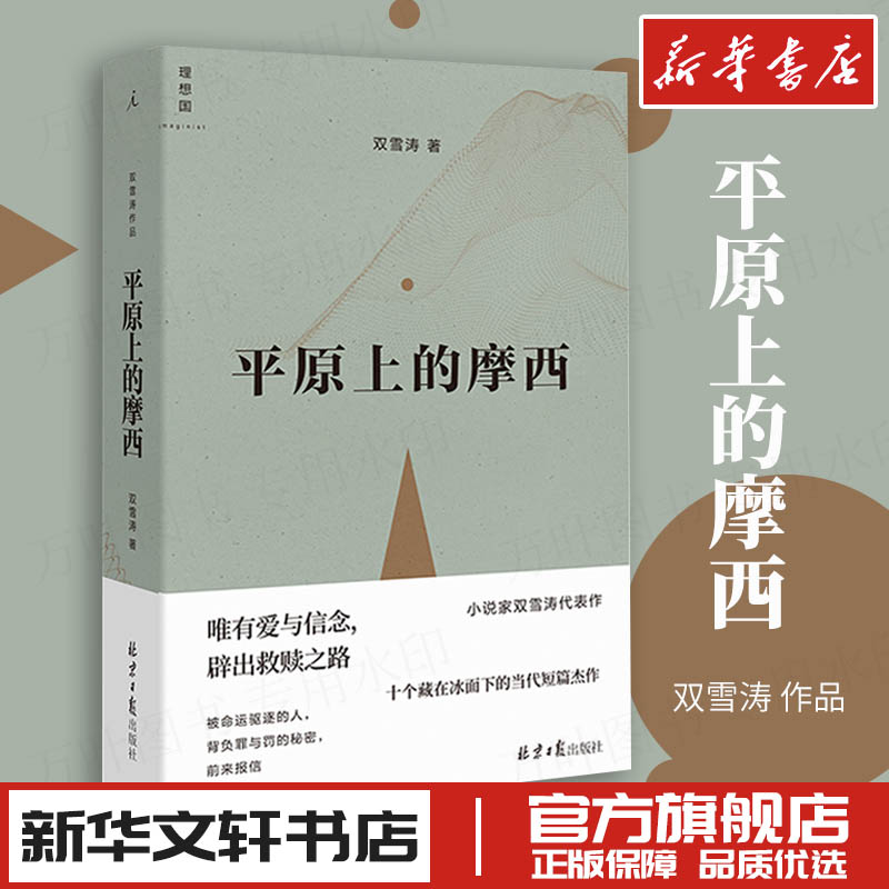 平原上的摩西双雪涛现代当代文学新华文轩书店旗舰店官网正版图书书籍畅销书理想国-封面