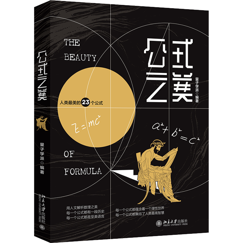 公式之美量子学派编中学教辅文教新华书店正版图书籍北京大学出版社文教科普读物中学教辅小学生课外阅读书籍儿童文学读物新华书店