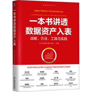 一本书讲透数据资产入表 王琰 孟庆国 刘晗 朱越 数据要素 数据资产入表 三次入表理论 数据要素丛书 新华正版书籍 机械工业出版社