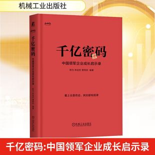 千亿密码:中国领军企业成长启示录陈为林定忠成功小米比亚迪TikTok案例底层逻辑发展企业经营工具箱战略 新华正版 机械工业出版社