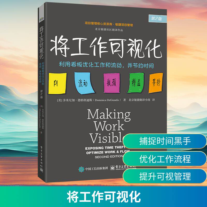 将工作可视化 利用看板优化工作和流动,并节约时间 第2版 (美)多米尼加·德格朗迪斯 著 北京敏捷翻译小组 译 生产与运作管理图片