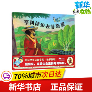 少儿动漫书少儿 图书籍 D.B.Johnson 著作 绘本 译 D.B.约翰逊 著绘;柳漾 新华书店正版 亨利徒步去菲其堡 图画书 美