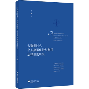 大数据时代个人数据保护与利用法律制度研究 王曦 著 法学理论社科 新华书店正版图书籍 浙江大学出版社