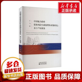中国地方政府债务风险生成机理及对策研究:基于产权视角 王飞 著 财政/货币/税收经管、励志 新华书店正版图书籍 经济科学出版社
