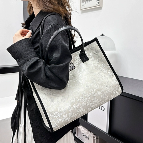 Портативный вместительный и большой шоппер для матери и ребенка, сумка через плечо, летняя сумка для путешествий на одно плечо