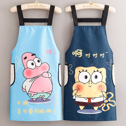防泼水防油耐脏罩衣餐饮做饭围裙
