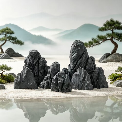 泡沫假山仿真石头道具影视剧组布景家庭庭院景观造景假山模型定做