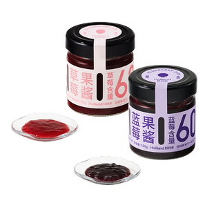 好利来草莓果酱蓝莓果酱吐司面包三明治涂抹果酱早餐零食