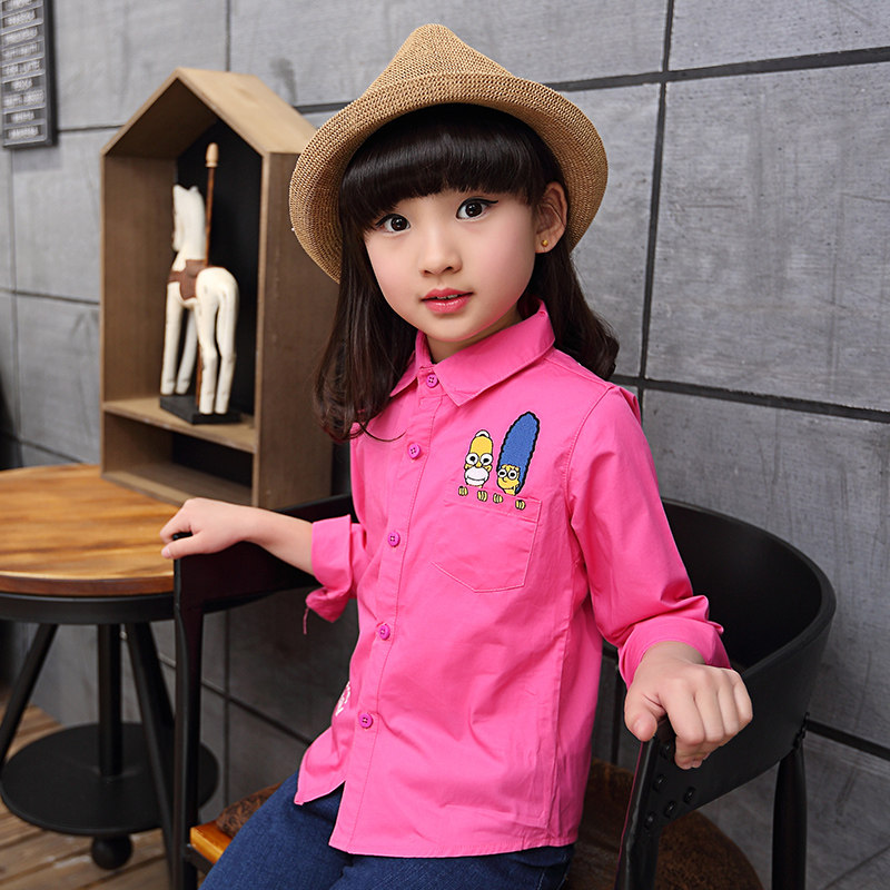 Chemise fille à manche longue - Ref 2085386 Image 3