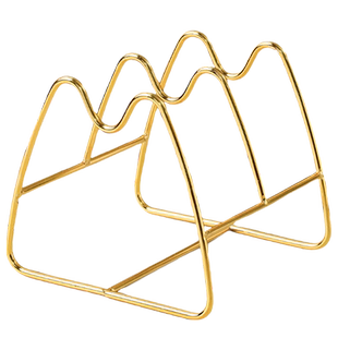 骨碟收纳架家用桌面碟盘沥水架高级感小碟托架不锈钢渣吐骨碟架子