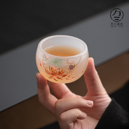 荷塘茶具万三茶庄琉璃