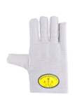 Двойной слой 24 -линейный холст Glove Glove Propecty Ware -Устойчивый и утолщенная полноценная промышленная механизм рабочая сварщики сварщики защитные продукты