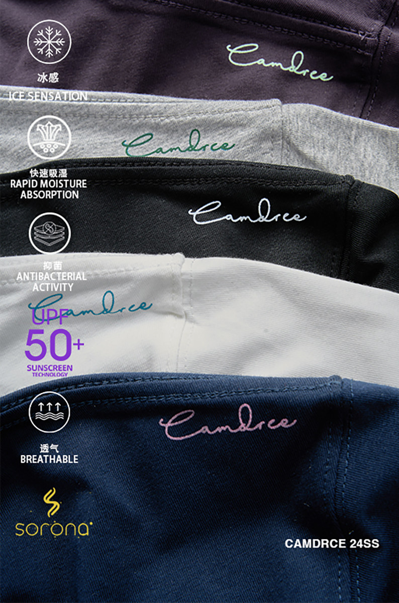 五分袖印花青少年凉感透气短袖