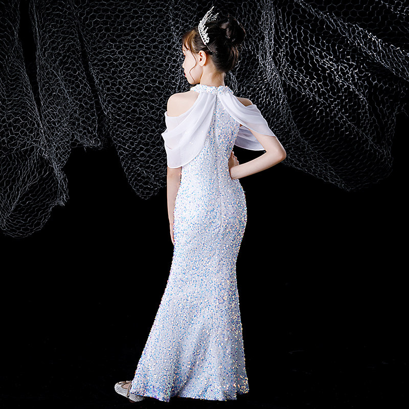 女童礼服花童公主裙夏儿童婚纱小女孩高端钢琴表演走秀秋季鱼尾裙,童装/婴儿装/亲子装,儿童礼服,淘宝优惠券,粉丝福利购,淘宝优惠卷