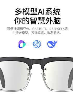 MEEE GOU/米狗 AI眼镜翻译拍照视频录音翻译APP无线黑科技智能眼镜MTS06