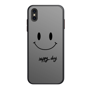 微笑适用iphonex手机壳xr苹果x保护套xs个性xsmax新款肤感iphonexr女男iphonexs个性创意卡通潮牌xmax潮