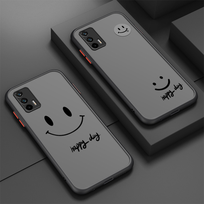 微笑realme真我GT手机壳GTneo保护套gt大师探索版oppogtneo2磨砂肤感GT2/2t真我neo3女男潮属于什么档次？