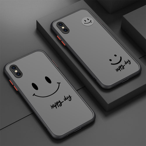 微笑适用iphonex手机壳xr苹果x保护套xs个性xsmax新款肤感iphonexr女男iphonexs个性创意卡通潮牌xmax潮