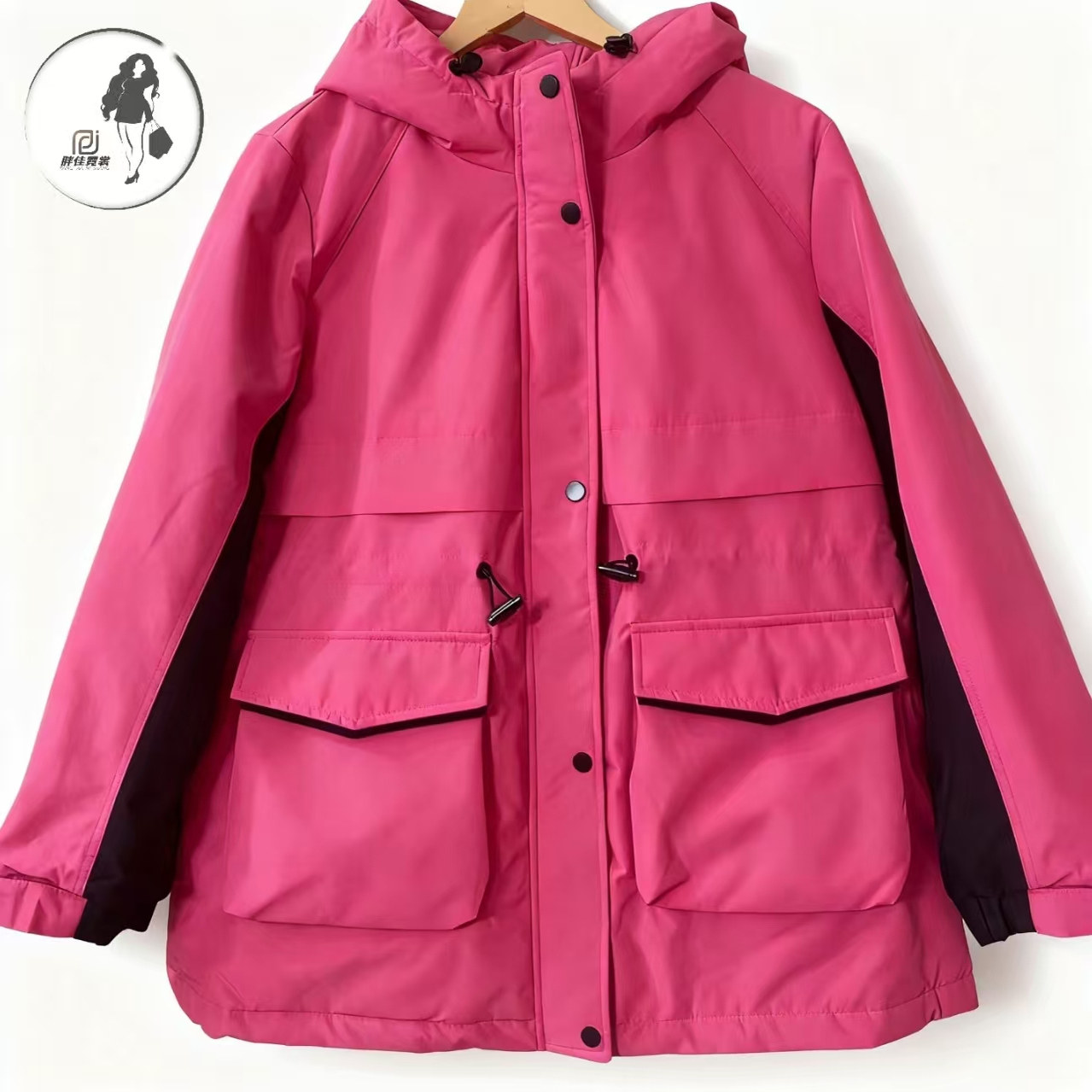 1040冬季新款防风面料可抽绳户外冲锋衣大码棉服胖MM显瘦百搭外套,女装/女士精品,大码棉服,淘宝优惠券,粉丝福利购,淘宝优惠卷