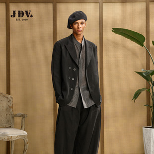2026春季 三醋酸西装 JDV商场同款 休闲西服外套SMJAW12 进口面料