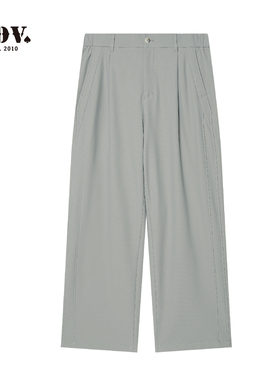 JDV男装春秋季新品休闲裤百搭时尚直筒裤舒适透气阔腿长裤WPL56S4