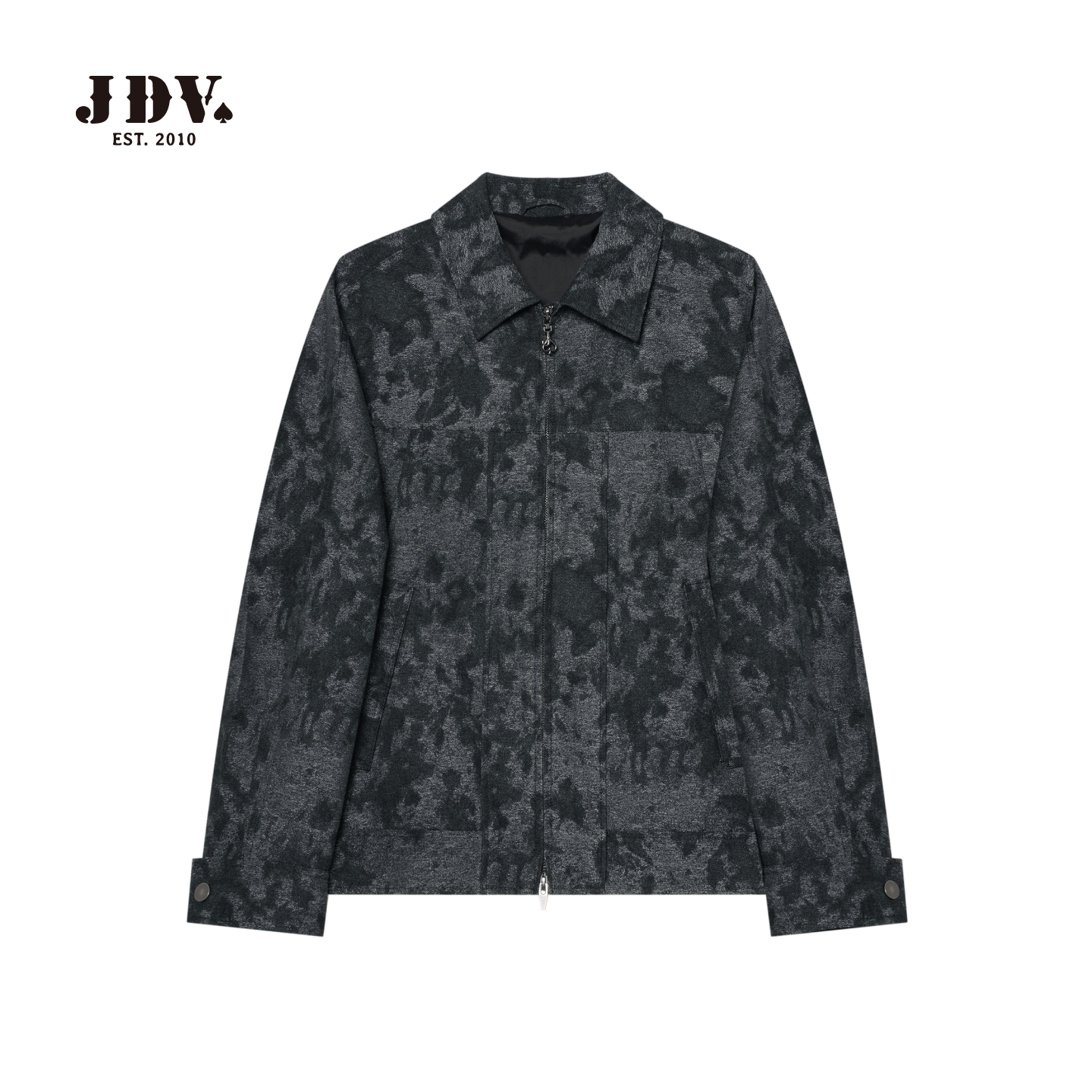 JDV暗纹提花夹克外套2025年秋季