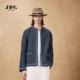 JDV商场同款 SJKA259 粗花呢针织开衫 复古小香风外套男2026春季 新款