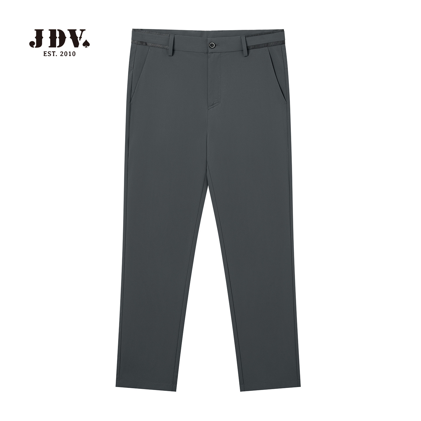 JDV商场同款男深灰色休闲九分裤