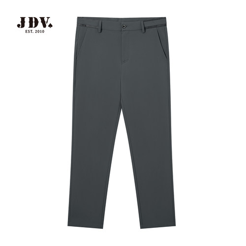 JDV商场同款男深灰色休闲九分裤