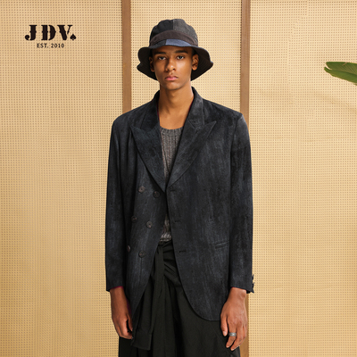 JDV复古宽松垂坠感西服