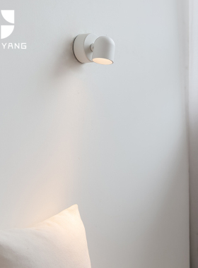 创意卧室壁灯床头阅读灯极简360度旋转楼梯阳台已接入米家APP灯具