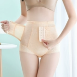 Утягивающий пояс на талию, мощные штаны, белье для коррекции формы бедер, нижнее белье, корсет на тазовое кольцо, шорты, средняя посадка