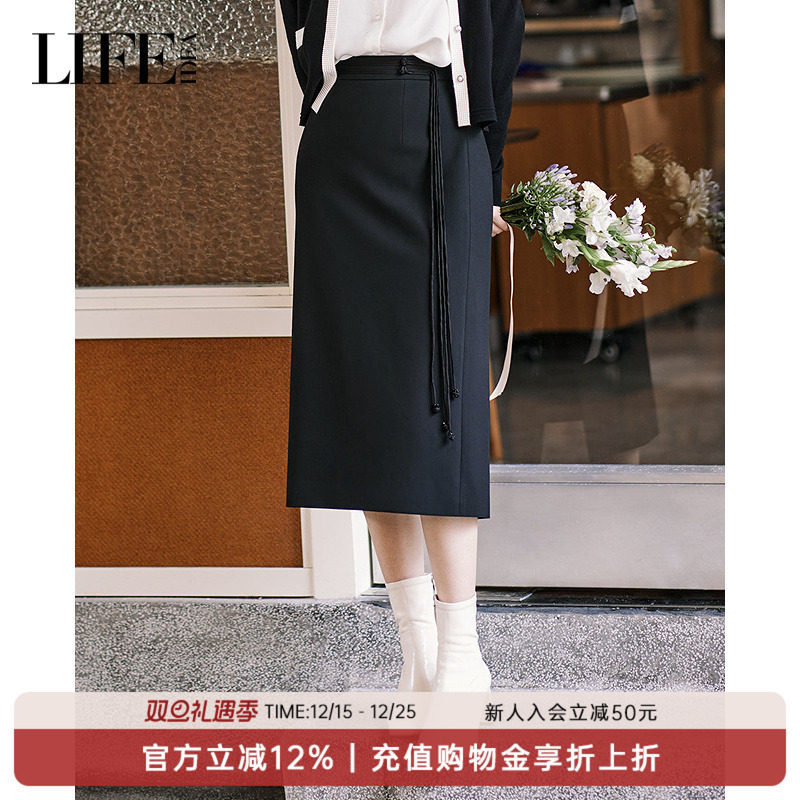 莱芙·艾迪儿时尚新中式半身裙
