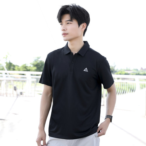 匹克翻领短袖POLO衫商务休闲通勤